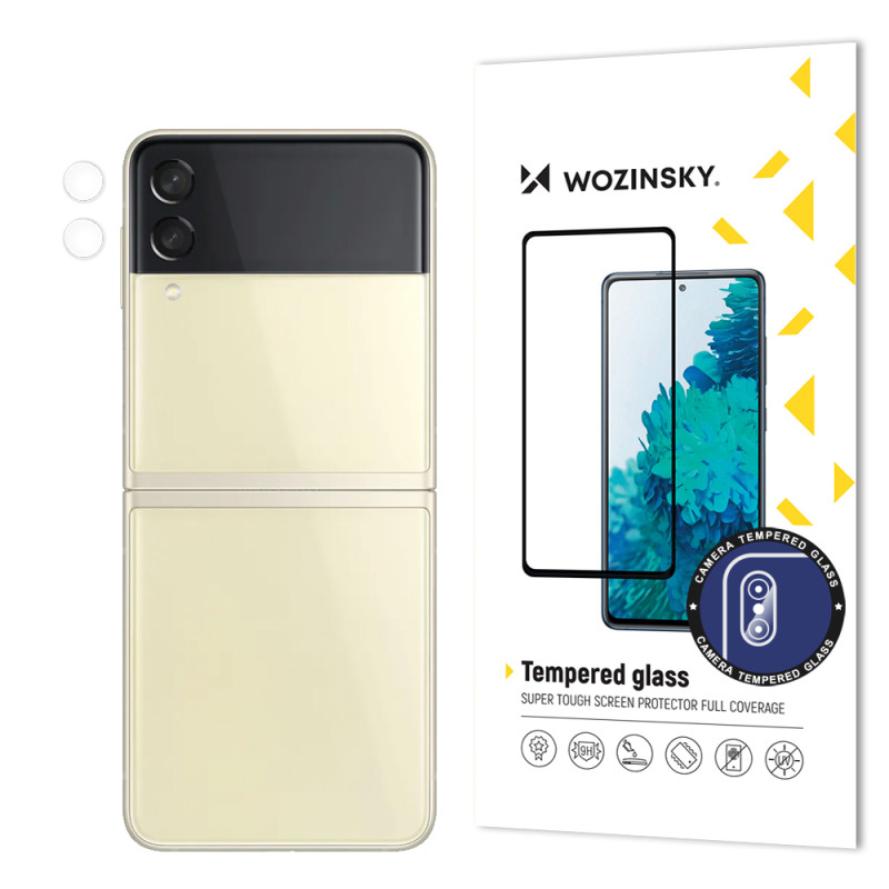 Wozinsky Camera Glass 9H grūdintas stiklas visam Samsung Galaxy Z Flip 3 fotoaparatui