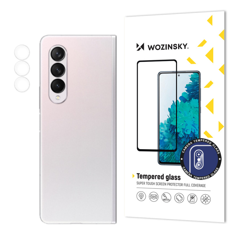 Wozinsky Camera Glass 9H grūdintas stiklas visam Samsung Galaxy Z Fold 3 fotoaparatui Wozinsky Camera Glass 9H grūdintas stiklas visam Samsung Galaxy Z Fold 3 fotoaparatui