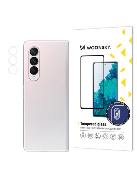 Wozinsky Camera Glass 9H grūdintas stiklas visam Samsung Galaxy Z Fold 3 fotoaparatui Wozinsky Camera Glass 9H grūdintas stiklas visam Samsung Galaxy Z Fold 3 fotoaparatui
