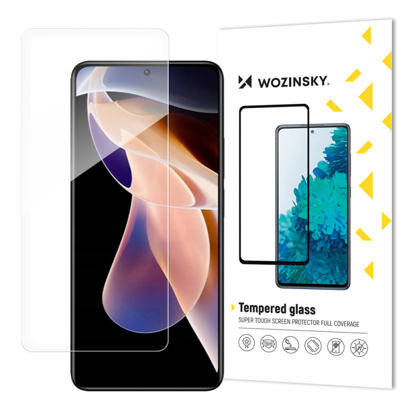 Wozinsky Nano Flexi hibridinė lanksti stiklo plėvelė grūdintas stiklas Xiaomi Redmi Note 11 Pro