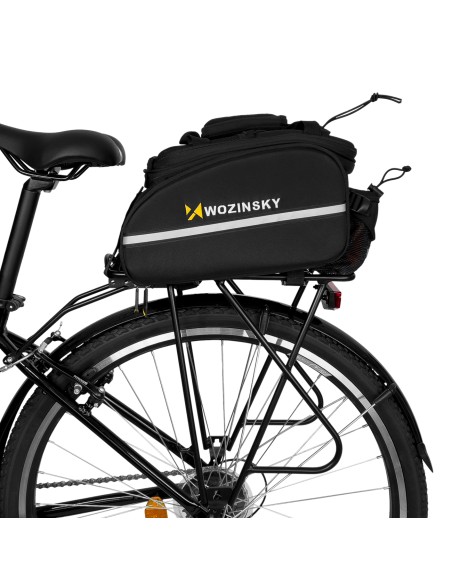 Didelis dviračio bagažinės krepšys 35l + juodas uždangalas nuo lietaus