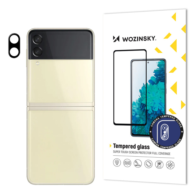 Wozinsky Full Camera Glass 9H grūdintas stiklas visai Samsung Galaxy Z Flip 3 kamerai Wozinsky Full Camera Glass 9H grūdintas stiklas visai Samsung Galaxy Z Flip 3 kamerai