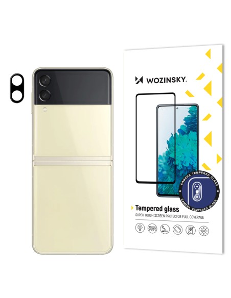Wozinsky Full Camera Glass 9H grūdintas stiklas visai Samsung Galaxy Z Flip 3 kamerai Wozinsky Full Camera Glass 9H grūdintas stiklas visai Samsung Galaxy Z Flip 3 kamerai