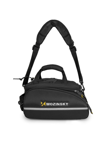 Didelis dviračio bagažinės krepšys 35l + juodas uždangalas nuo lietaus