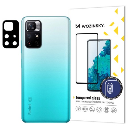 Wozinsky Full Camera Glass 9H grūdintas stiklas visam fotoaparatui Xiaomi Redmi Note 11T 5G / Redmi Note 11S 5G / Poco M...