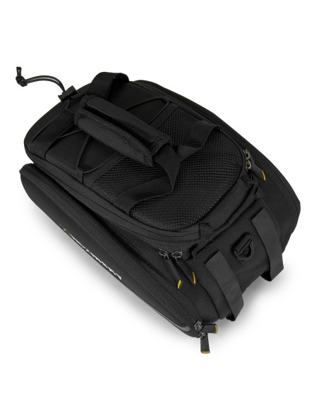 Didelis dviračio bagažinės krepšys 35l + juodas uždangalas nuo lietaus