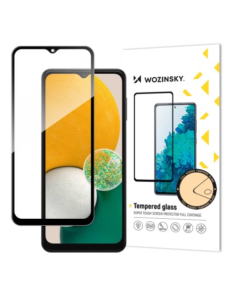 Wozinsky Super patvarūs klijai viso ekrano grūdintas stiklas su rėmeliu, draugiškas dėklu Samsung Galaxy A13 / A23 / A23... Wozinsky Super patvarūs klijai viso ekrano grūdintas stiklas su rėmeliu, draugiškas dėklu Samsung Galaxy A13 / A23 / A23...