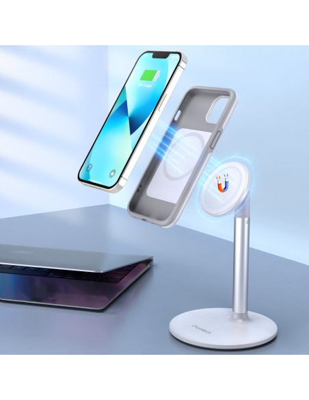 Dėklas iPhone 13 mini MFM Anti-drop dėklas baltas