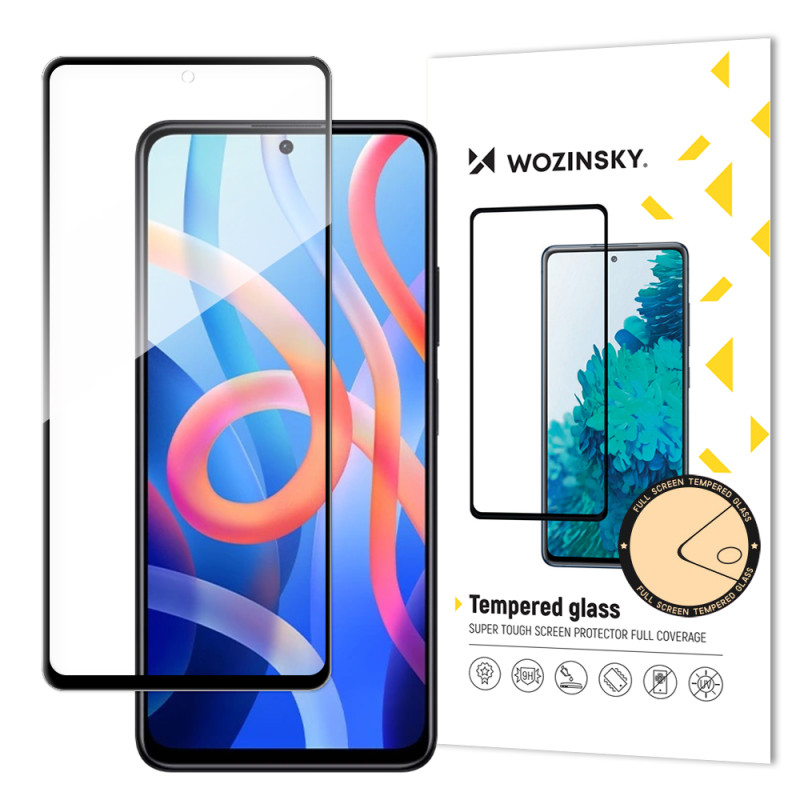Wozinsky Super patvarus pilnai klijuojamas grūdintas stiklas viso ekrano dangtelis su rėmeliu patogiu dėklu Xiaomi Redmi...