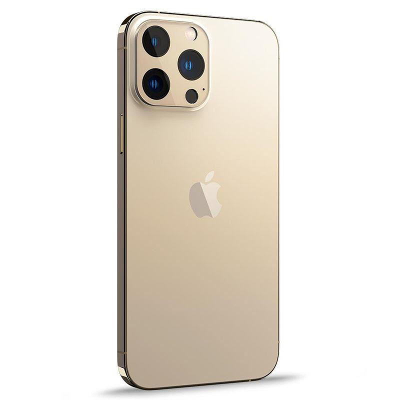 Spigen Optik.tR kameros apsauga iPhone 13 Pro / 13 Pro Max - auksinė 2 vnt.