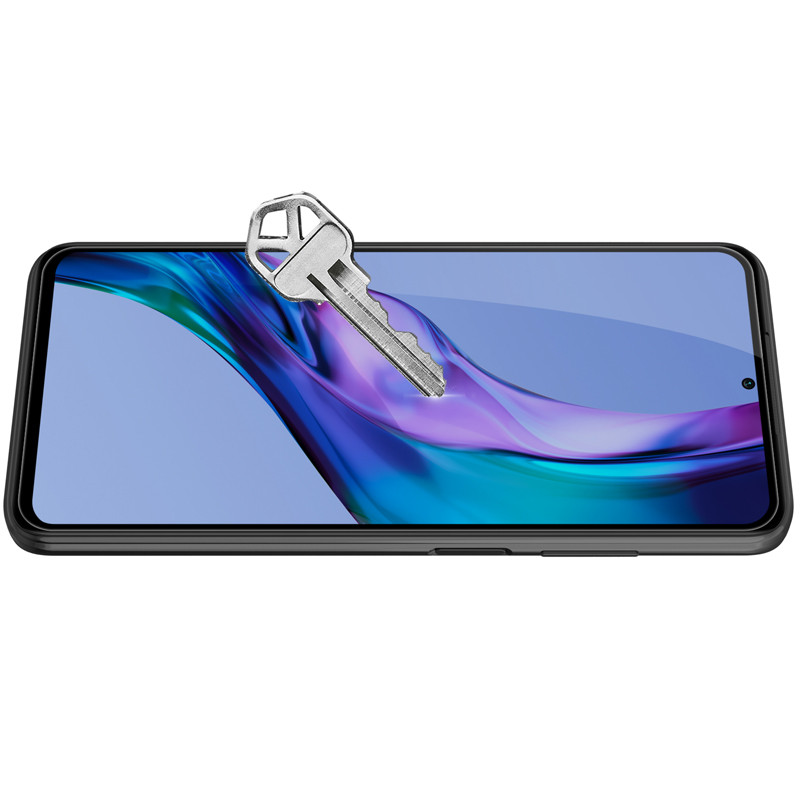 Nillkin CP+PRO itin plonas grūdintas stiklas visam ekranui su 0,2 mm rėmeliu 9H Xiaomi Redmi 10 black