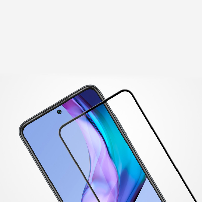 Nillkin CP+PRO itin plonas grūdintas stiklas visam ekranui su 0,2 mm rėmeliu 9H Xiaomi Redmi 10 black