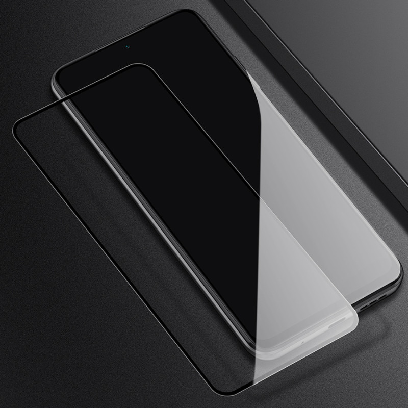 Nillkin CP+PRO itin plonas grūdintas stiklas visam ekranui su 0,2 mm rėmeliu 9H Xiaomi Redmi 10 black