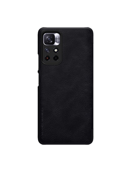 Nillkin Qin Case Flip Case, skirtas Xiaomi Redmi Note 11T 5G / 11S 5G / 11 5G (Kinija) / Poco M4 Pro 5G – juodas Nillkin Qin Case Flip Case, skirtas Xiaomi Redmi Note 11T 5G / 11S 5G / 11 5G (Kinija) / Poco M4 Pro 5G – juodas