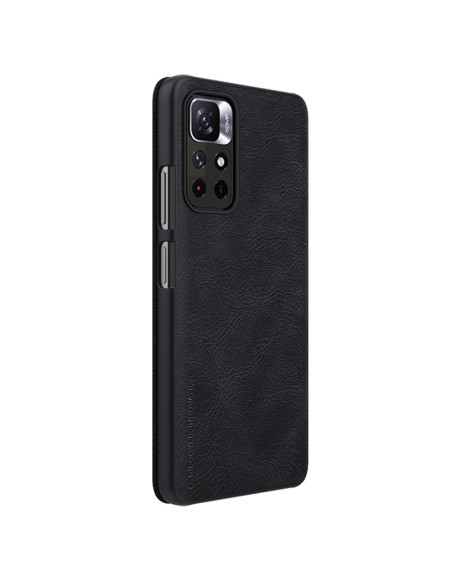 Nillkin Qin Case Flip Case, skirtas Xiaomi Redmi Note 11T 5G / 11S 5G / 11 5G (Kinija) / Poco M4 Pro 5G – juodas Nillkin Qin Case Flip Case, skirtas Xiaomi Redmi Note 11T 5G / 11S 5G / 11 5G (Kinija) / Poco M4 Pro 5G – juodas