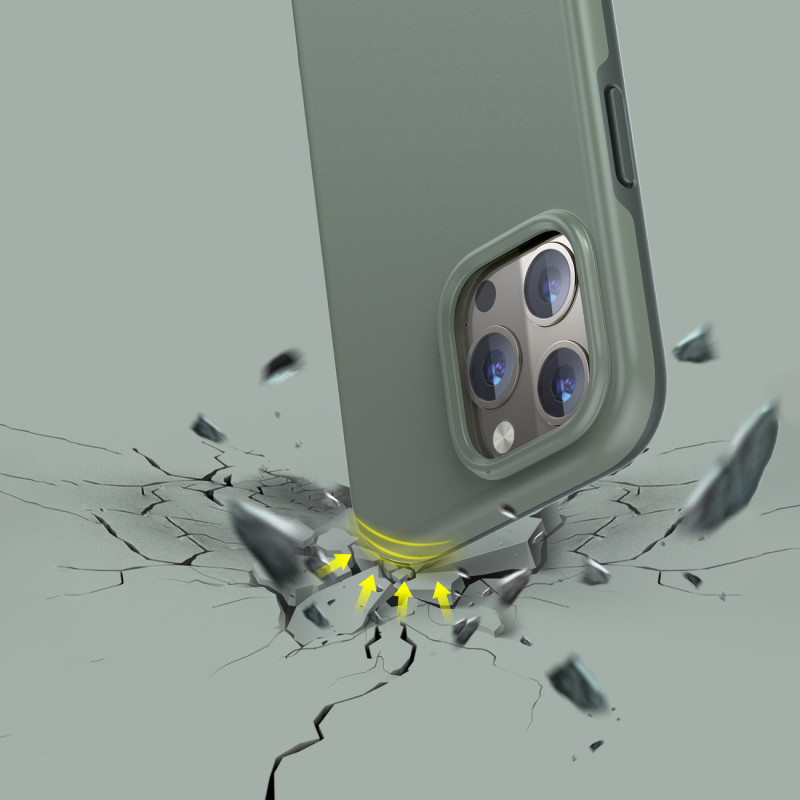 Dėklas, skirtas iPhone 13 Pro Max MFM Nuo kritimo dėklas žalias