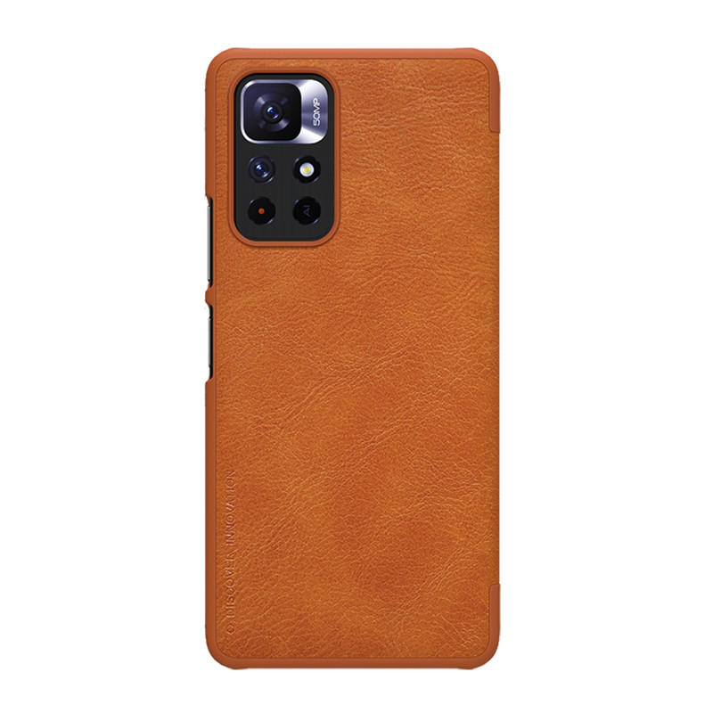 Nillkin Qin dėklas, skirtas Xiaomi Redmi Note 11T 5G / Note 11S 5G / Note 11 5G (Kinija) / Poco M4 Pro 5G fotoaparato ap...