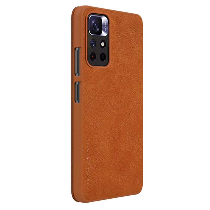 Nillkin Qin dėklas, skirtas Xiaomi Redmi Note 11T 5G / Note 11S 5G / Note 11 5G (Kinija) / Poco M4 Pro 5G fotoaparato ap...