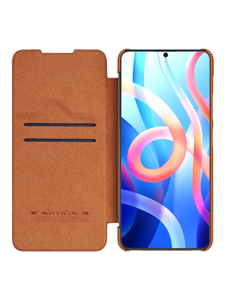 Nillkin Qin dėklas, skirtas Xiaomi Redmi Note 11T 5G / Note 11S 5G / Note 11 5G (Kinija) / Poco M4 Pro 5G fotoaparato ap... Nillkin Qin dėklas, skirtas Xiaomi Redmi Note 11T 5G / Note 11S 5G / Note 11 5G (Kinija) / Poco M4 Pro 5G fotoaparato ap...