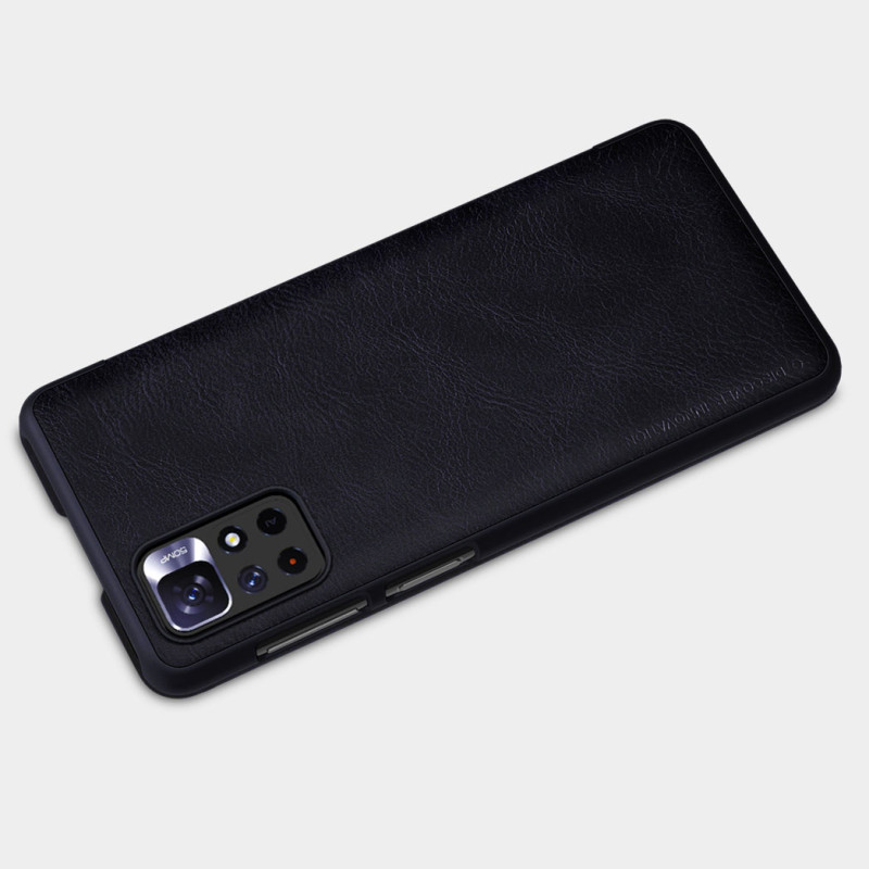 Nillkin Qin dėklas, skirtas Xiaomi Redmi Note 11T 5G / Note 11S 5G / Note 11 5G (Kinija) / Poco M4 Pro 5G fotoaparato ap...