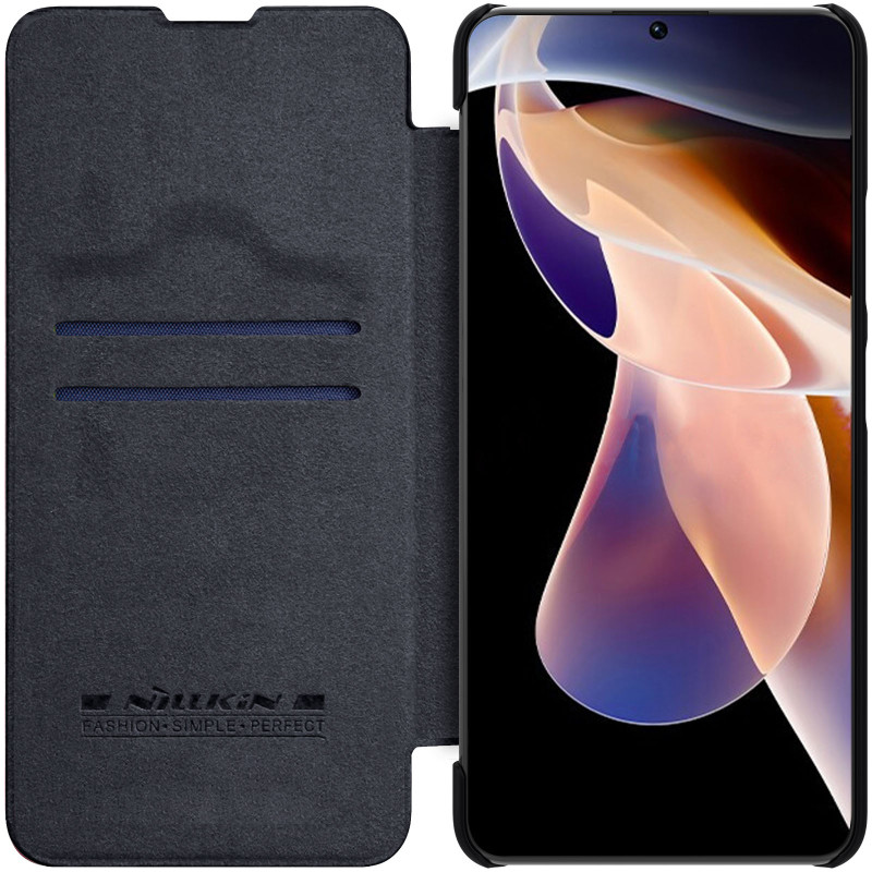 Nillkin Qin dėklas, skirtas Xiaomi Redmi Note 11 Pro+ (Kinija) / Redmi Note 11 Pro (Kinija) / Mi11i HyperCharge su atvar...