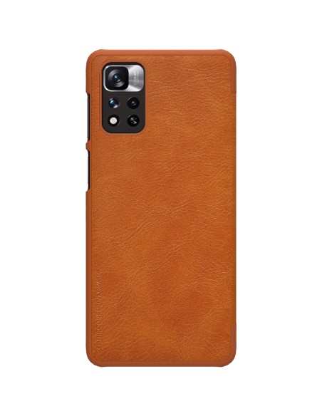 Nillkin Qin Case Case Xiaomi Redmi Note 11 Pro+ (Kinija) / Redmi Note 11 Pro (Kinija) / Mi11i HyperCharge Camera Protect...