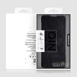 Nillkin Qin Case Case Xiaomi Redmi Note 11 Pro+ (Kinija) / Redmi Note 11 Pro (Kinija) / Mi11i HyperCharge Camera Protect...