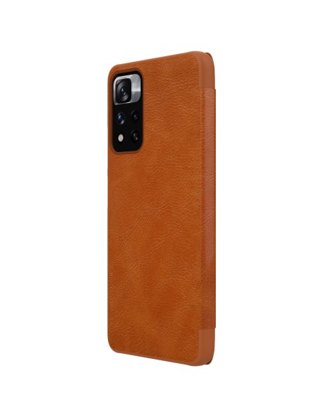 Nillkin Qin Case Case Xiaomi Redmi Note 11 Pro+ (Kinija) / Redmi Note 11 Pro (Kinija) / Mi11i HyperCharge Camera Protect...