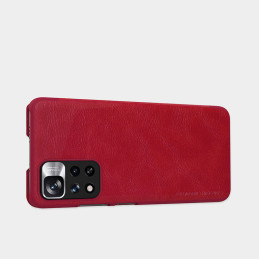 Nillkin Qin Case Case Xiaomi Redmi Note 11 Pro+ (Kinija) / Redmi Note 11 Pro (Kinija) / Mi11i HyperCharge Camera Protect...