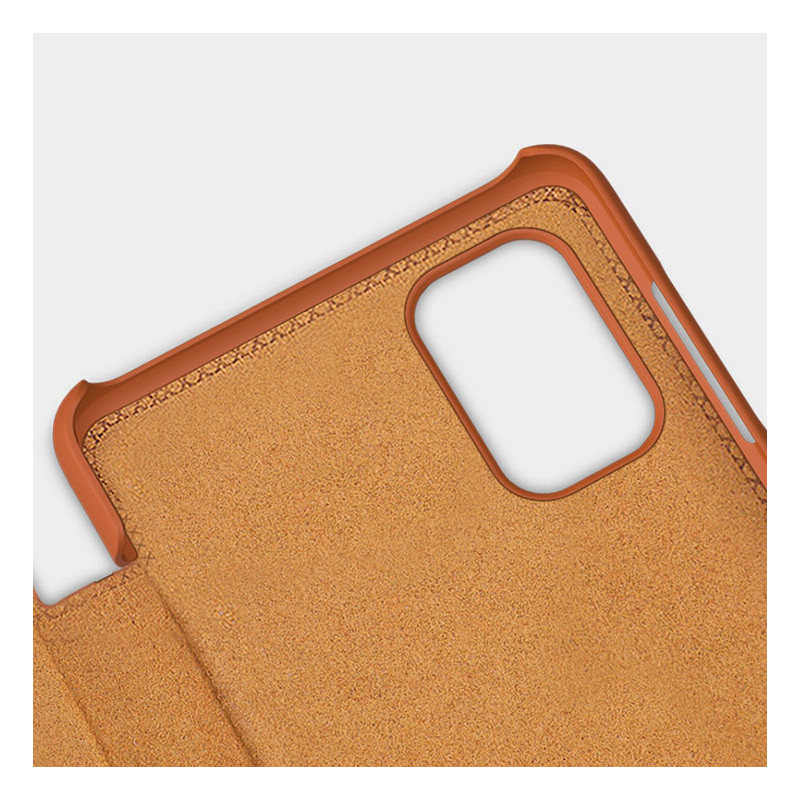 Nillkin Qin Case Case Xiaomi Redmi Note 11 Pro+ (Kinija) / Redmi Note 11 Pro (Kinija) / Mi11i HyperCharge Camera Protect...