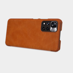 Nillkin Qin Case Case Xiaomi Redmi Note 11 Pro+ (Kinija) / Redmi Note 11 Pro (Kinija) / Mi11i HyperCharge Camera Protect...