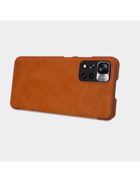 Nillkin Qin Case Case Xiaomi Redmi Note 11 Pro+ (Kinija) / Redmi Note 11 Pro (Kinija) / Mi11i HyperCharge Camera Protect...