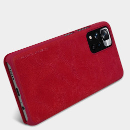 Nillkin Qin Case Case Xiaomi Redmi Note 11 Pro+ (Kinija) / Redmi Note 11 Pro (Kinija) / Mi11i HyperCharge Camera Protect...