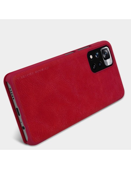 Nillkin Qin Case Case Xiaomi Redmi Note 11 Pro+ (Kinija) / Redmi Note 11 Pro (Kinija) / Mi11i HyperCharge Camera Protect...