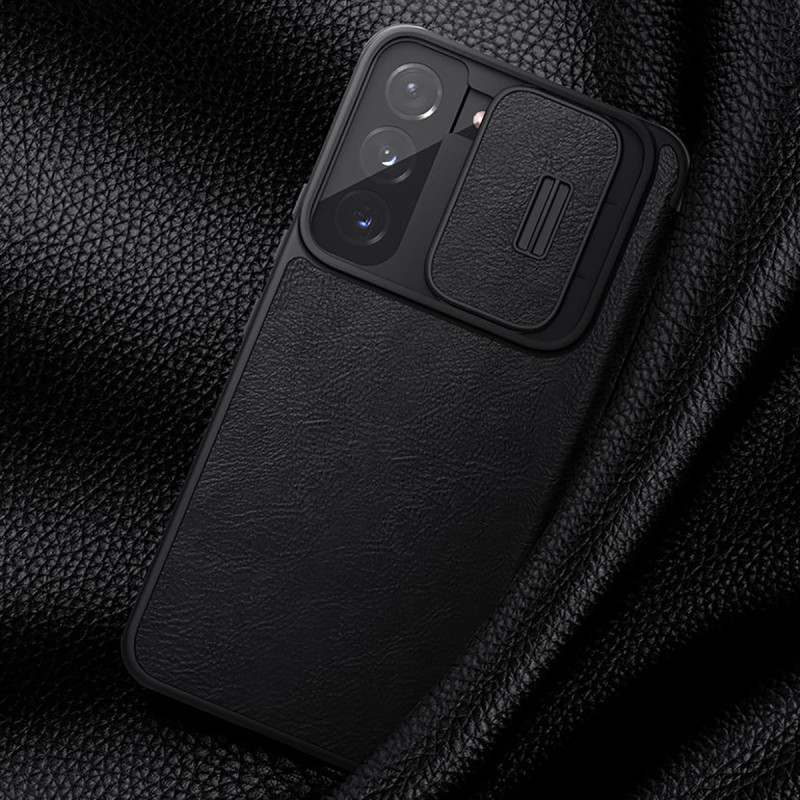 Nillkin Qin Leather Pro Case Dėklas, skirtas Samsung Galaxy S22+ (S22 Plus) Kamera Protector Dėklas Dėklas Flip Case Juo...
