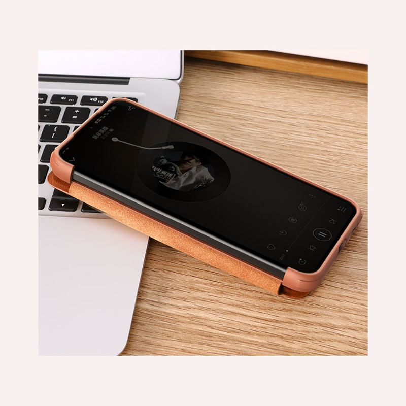 Nillkin Qin Leather Pro Case Dėklas, skirtas Samsung Galaxy S22+ (S22 Plus) Kamera Protector Dėklas Dėklas Flip Case Juo...