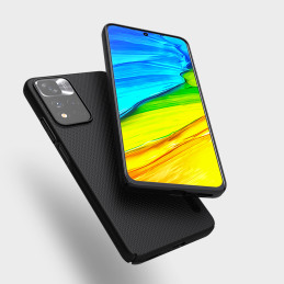 Nillkin Super Frosted Shield Pro patvarus dėklo dangtelis skirtas Xiaomi Redmi Note 11 Pro+ 5G juodas