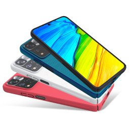 Nillkin Super Frosted Shield Pro patvarus dėklo dangtelis skirtas Xiaomi Redmi Note 11 Pro+ 5G juodas