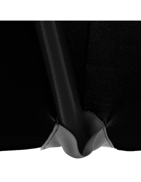 Universalus elastingas užvalkalas baro stalui, sk. 80 cm juodos spalvos