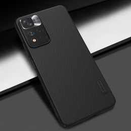 Nillkin Super Frosted Shield Pro patvarus dėklo dangtelis skirtas Xiaomi Redmi Note 11 Pro+ 5G juodas