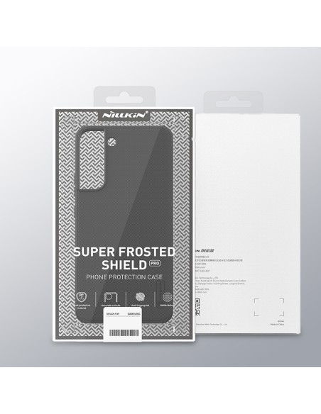 Nillkin Super Frosted Shield Pro patvarus dėklo dangtelis, skirtas Samsung Galaxy S22+ (S22 Plus) raudonas