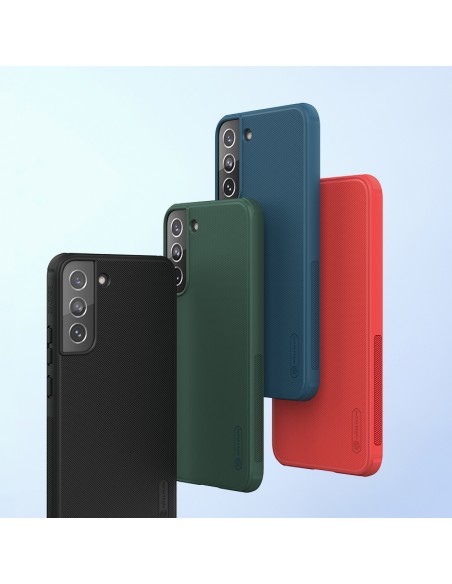 Nillkin Super Frosted Shield Pro patvarus dėklo dangtelis, skirtas Samsung Galaxy S22+ (S22 Plus) raudonas