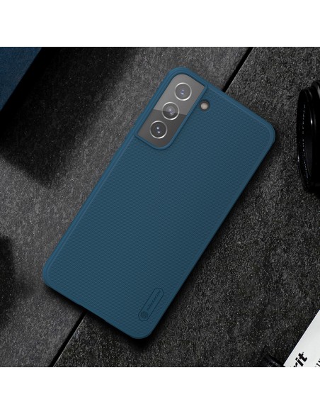 Nillkin Super Frosted Shield Pro patvarus dėklo dangtelis, skirtas Samsung Galaxy S22+ (S22 Plus) raudonas