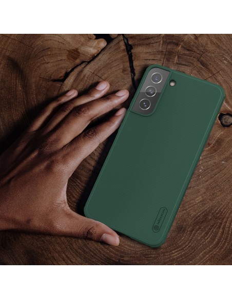 Nillkin Super Frosted Shield Pro patvarus dėklo dangtelis, skirtas Samsung Galaxy S22+ (S22 Plus) raudonas