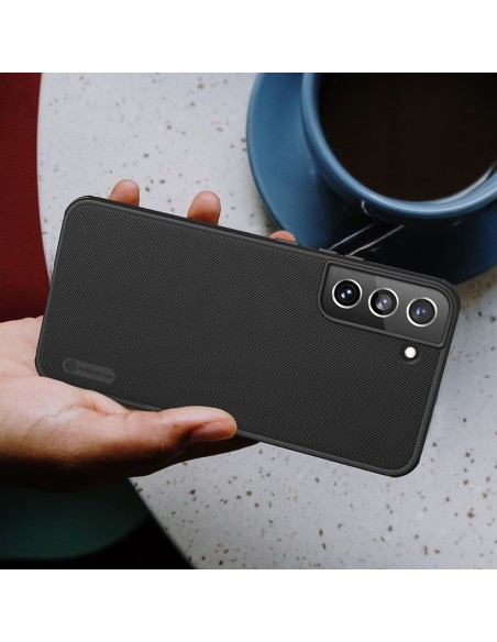 Nillkin Super Frosted Shield Pro patvarus dėklo dangtelis, skirtas Samsung Galaxy S22+ (S22 Plus) raudonas