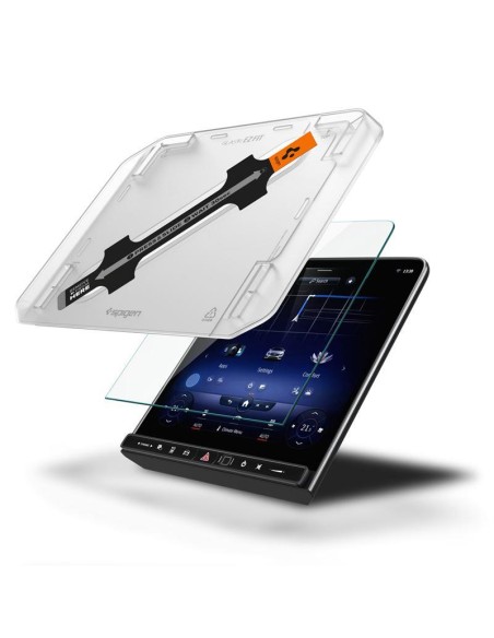 Spigen Glas.tR EZ Fit grūdintas stiklas, skirtas Mercedes S-Class 2021 Spigen Glas.tR EZ Fit grūdintas stiklas, skirtas Mercedes S-Class 2021