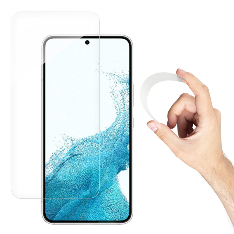 Wozinsky Nano Flexi hibridinis lankstus stiklo plėvelės grūdintas stiklas Samsung Galaxy S22+ (S22 Plus) Wozinsky Nano Flexi hibridinis lankstus stiklo plėvelės grūdintas stiklas Samsung Galaxy S22+ (S22 Plus)