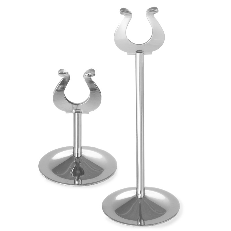 Stovas MENU kortelei nerūdijančio plieno H 200mm - Hendi 665510