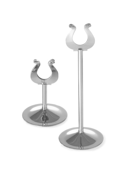 Stovas MENU kortelei nerūdijančio plieno H 200mm - Hendi 665510 Stovas MENU kortelei nerūdijančio plieno H 200mm - Hendi 665510