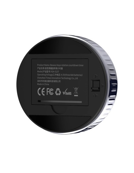 Sukamasis atgalinės atskaitos laikmatis elektroninis laikmatis juodas laikmatis Sukamasis atgalinės atskaitos laikmatis elektroninis laikmatis juodas laikmatis